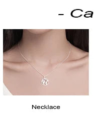 2025 New Movie Jewelry Beauty and the Beast Necklace for Women Prince Princess Pendant Necklaces Lover Accessories Gifts