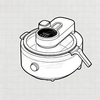 Household Fully Automatic smart Cooking Steaming Appliance with Electric Cooking Pot