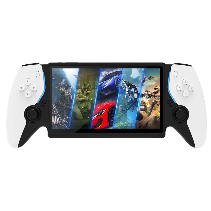 New PS5 7.0 Inch 64G Open Source System Dual Controller Handheld Game Console For PSP Street Fighter Competition