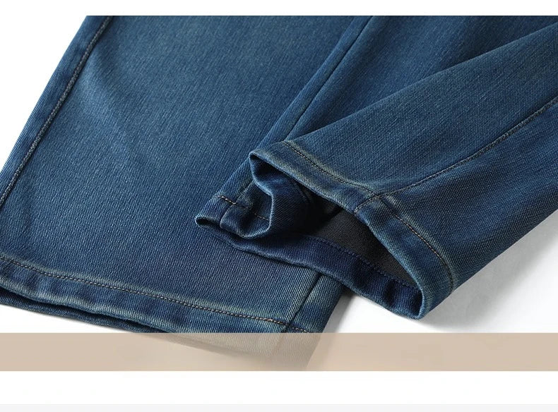 Baggy Jeans Men's Fashion 2026 New Wide Leg Straight Casual Drawstring Trousers Men's Clothing Fashion Vintage Denim Pants