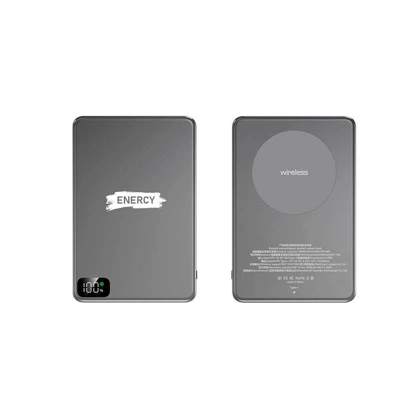 10000mAh Power Bank 15W Magnetic Wireless PD20W Fast Charger For magsafe powerbank Phone battery For iphone 13 14 15 16 17 Pro