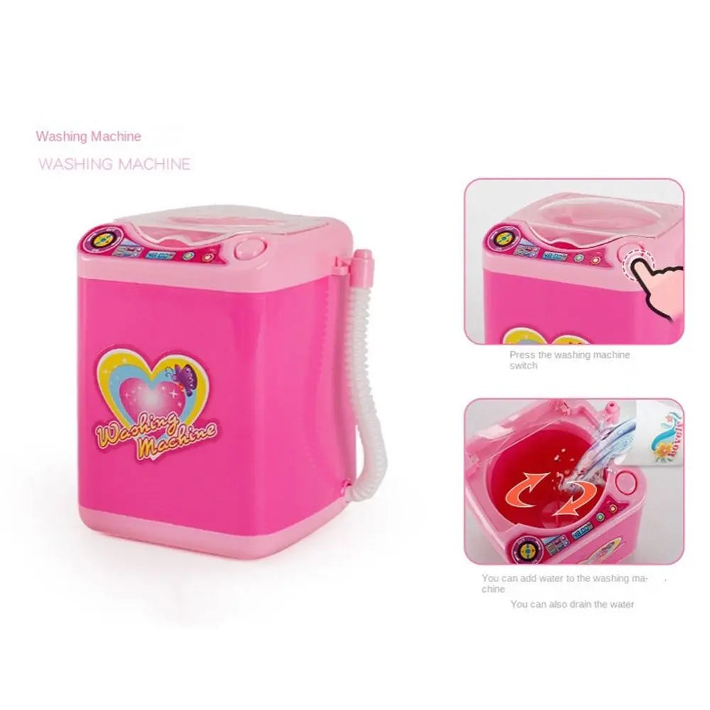 Coffee Machine Household Appliances Toys Toaster Blender Cooking Pretend Play Set with Light Sweeper Kitchen Toys For Children