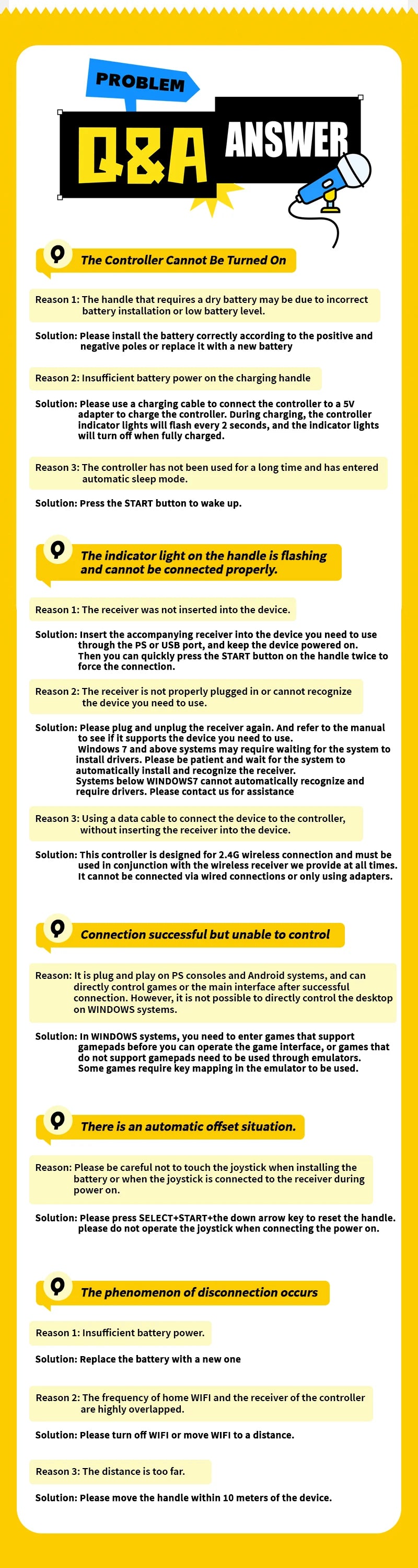 Wireless Gaming Controller For PS1 PS2 PS3 PC Android Wireless Controller Video Game Handheld Game Console Entertainment Gamepad