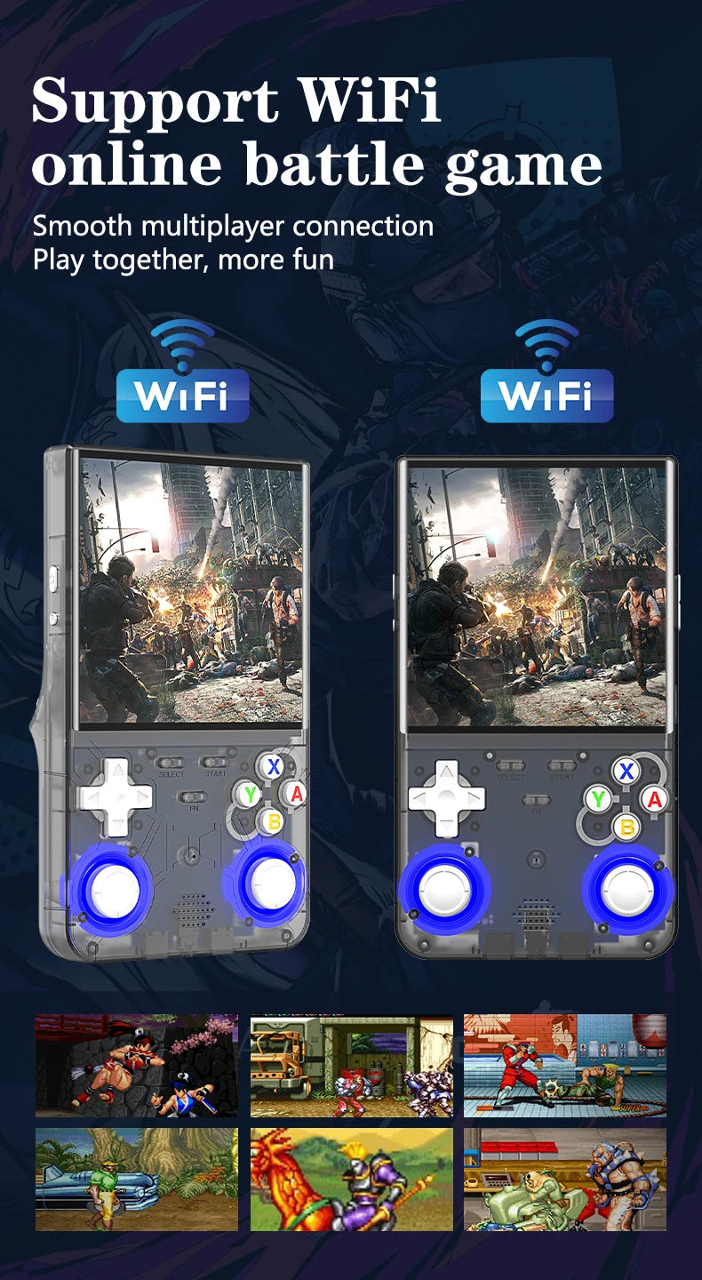 Retro nostalgic handheld game console R36 Ultra open-source Linux system 4-inch high-definition screen PSP dual joystick arcade