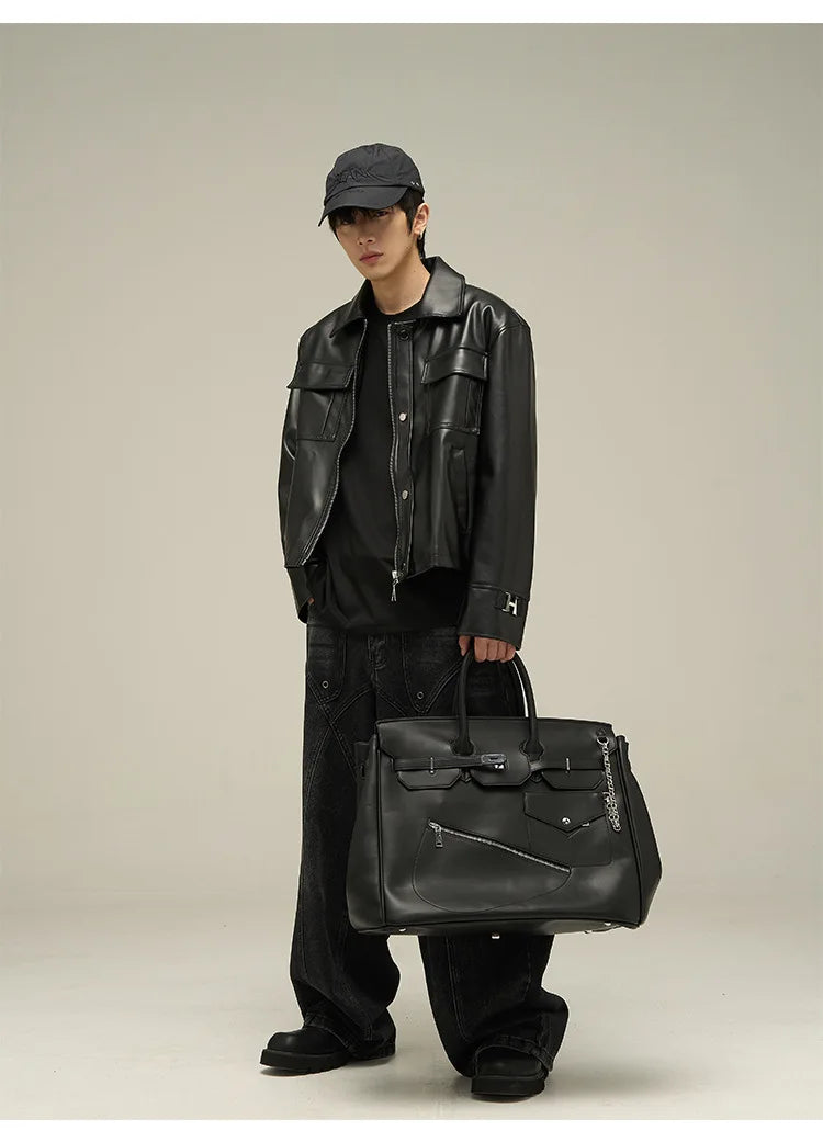 Baggy Jeans Men American Style Personality Vintage Wide Leg Trousers All-match Washed Fashion Streetwear Handsome Cool Pantalone