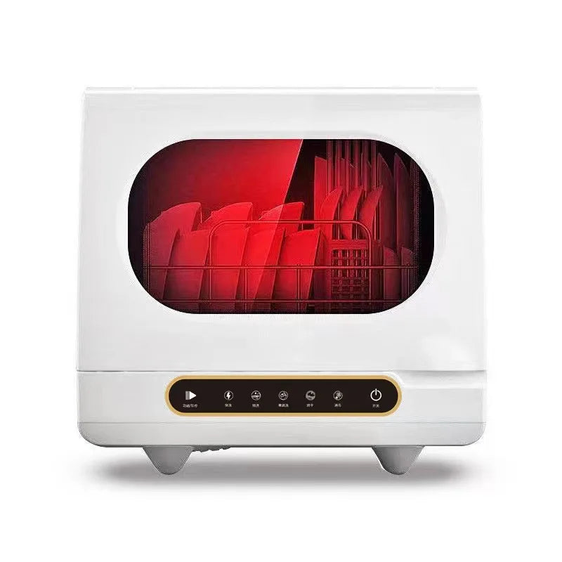 Household Portable Dishwashers Washing Machine Electric Heating Touch Control Small Table Top Automatic Countertop Dishwasher