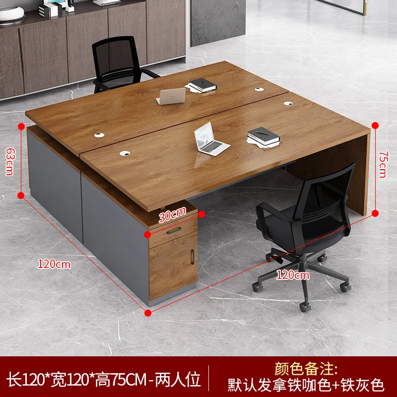 Bedroom Modern Office Desk Design Storage Luxury Fashionable Office Desk Classic Working Biurko Do Komputera Home Accessories
