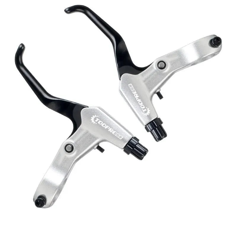 1 Pair Super Iight Aluminum Alloy Mountain Bike Brake Lever With Bell V-Brake Bicycle Parts Bicycle Accessories