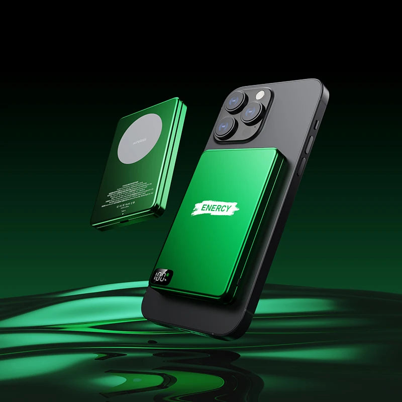 10000mAh Power Bank 15W Magnetic Wireless PD20W Fast Charger For magsafe powerbank Phone battery For iphone 13 14 15 16 17 Pro