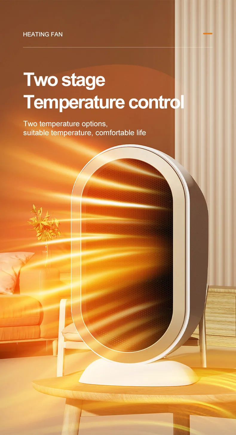 HOMFISH Heater Electric Heater Convenient Room Heater Heating Warm Air Blower Wall Mounted Winter Warmer Machine Home Appliance