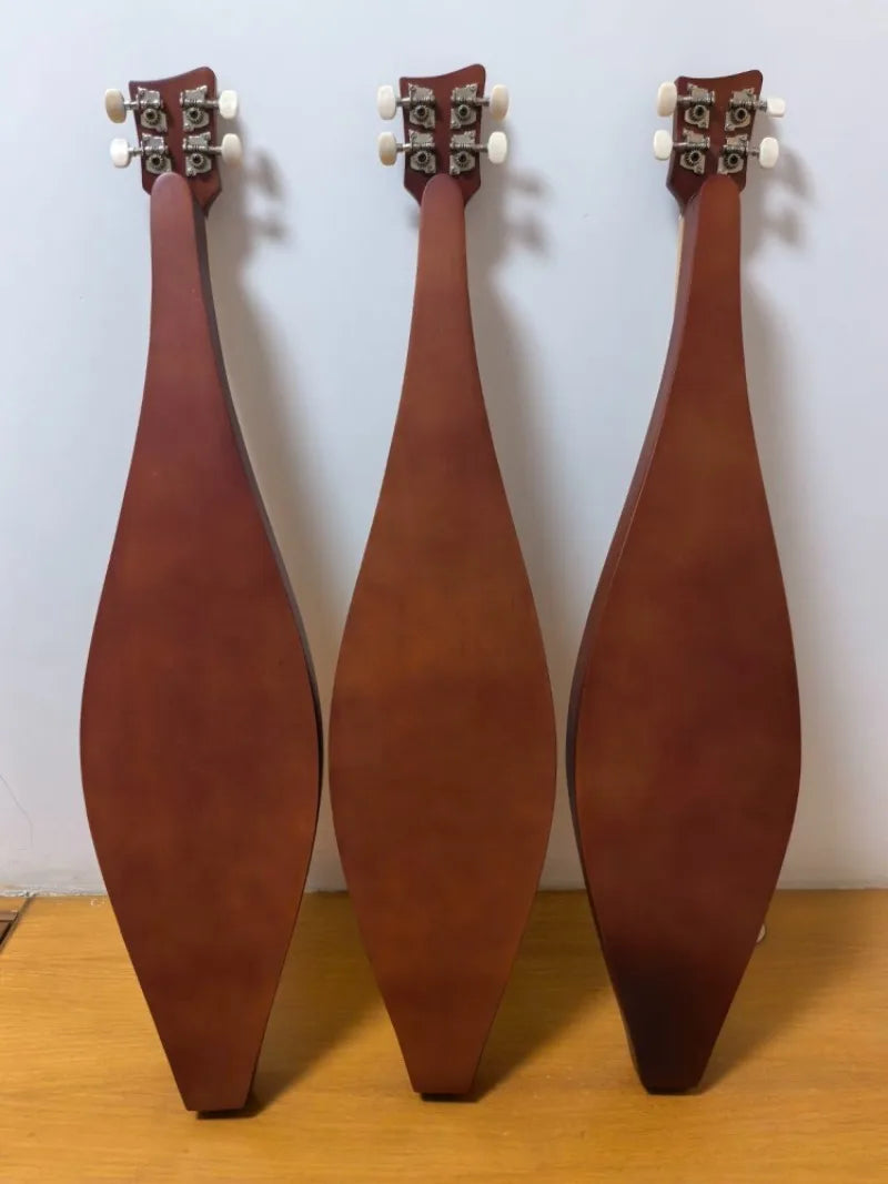 American 4stringed Instrument Dulcimer Easy Learn Niche Guitar Playing Singing Musical Instruments Accompaniment Accessories