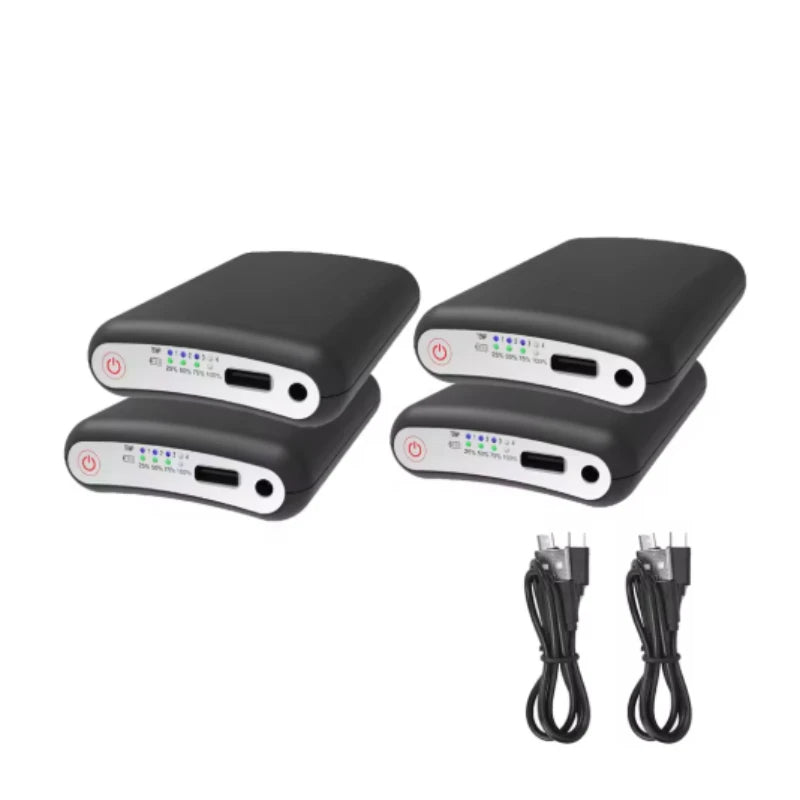 100% New 5V 5000mAh Battery App Remote Control Lipo Battery Packs Winter Socks Warm Gloves Kneepad Rechargeable Power Bank