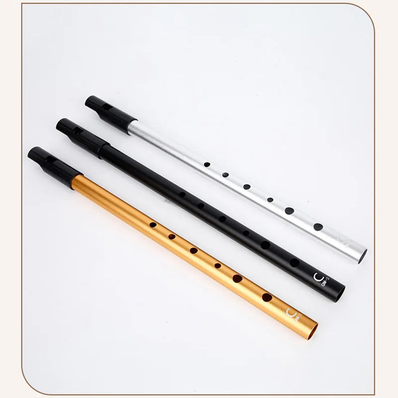 Irish Whistle Flute C/ D Tone Bamboo Flute Professional Woodwind Musical Instruments 6 Holes Traditional Musical Instruments