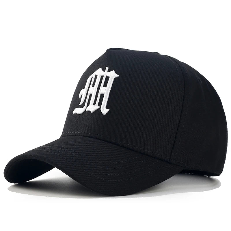 High-Crown Baseball Cap Men's Summer Faion Brand Face Slimming Hard-Top Wide-Eyelid Sun Protection Youth All Seasons Cotton...