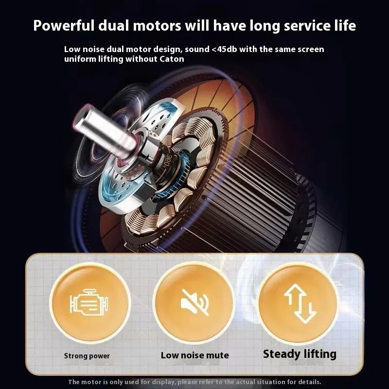 Intelligent Modern Home Office Adjustable Computer Desk Durable Ergonomics L-Shaped Corner Lifting Platform Electric Home Office