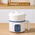 Household Electric Cooking Machine 1-2 People Hot Pot Stew Heating Eggs Soup Non-stick Pan Multifunction Electric Rice Cooker