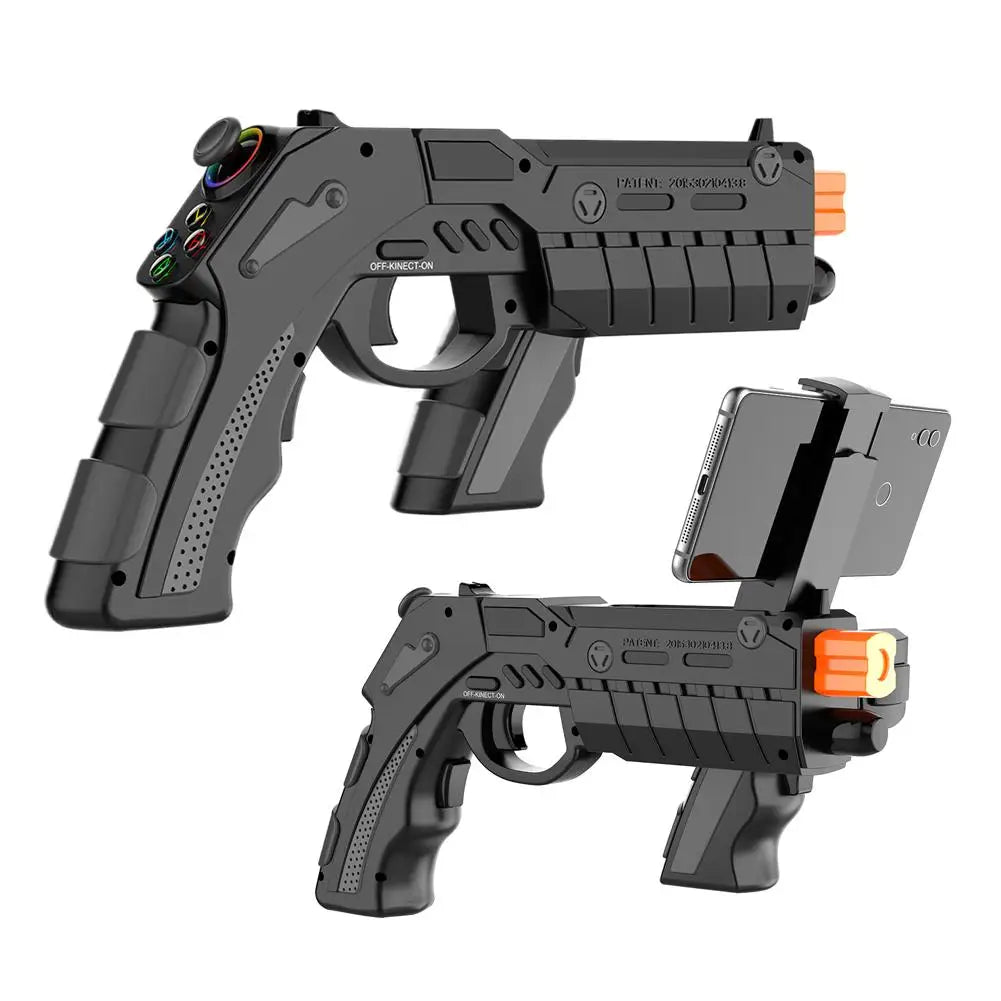 Wireless Game Gun PG-9257 For PS4 Android/iOS PC With Gyro,Vibration,Rapid Fire&RGB