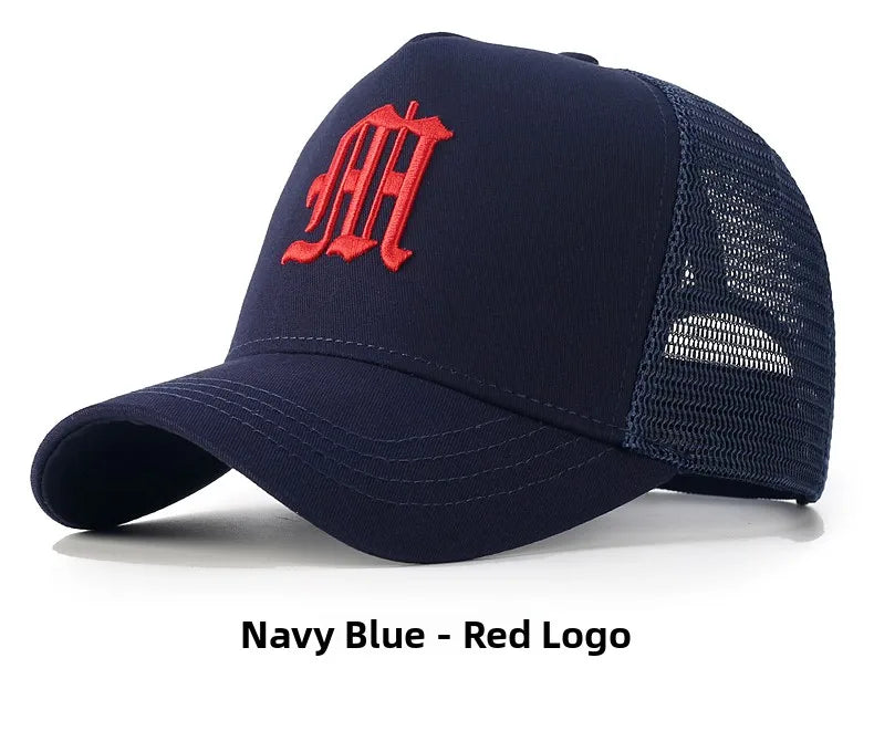 High-Crown Baseball Cap Men's Summer Faion Brand Face Slimming Hard-Top Wide-Eyelid Sun Protection Youth All Seasons Cotton...