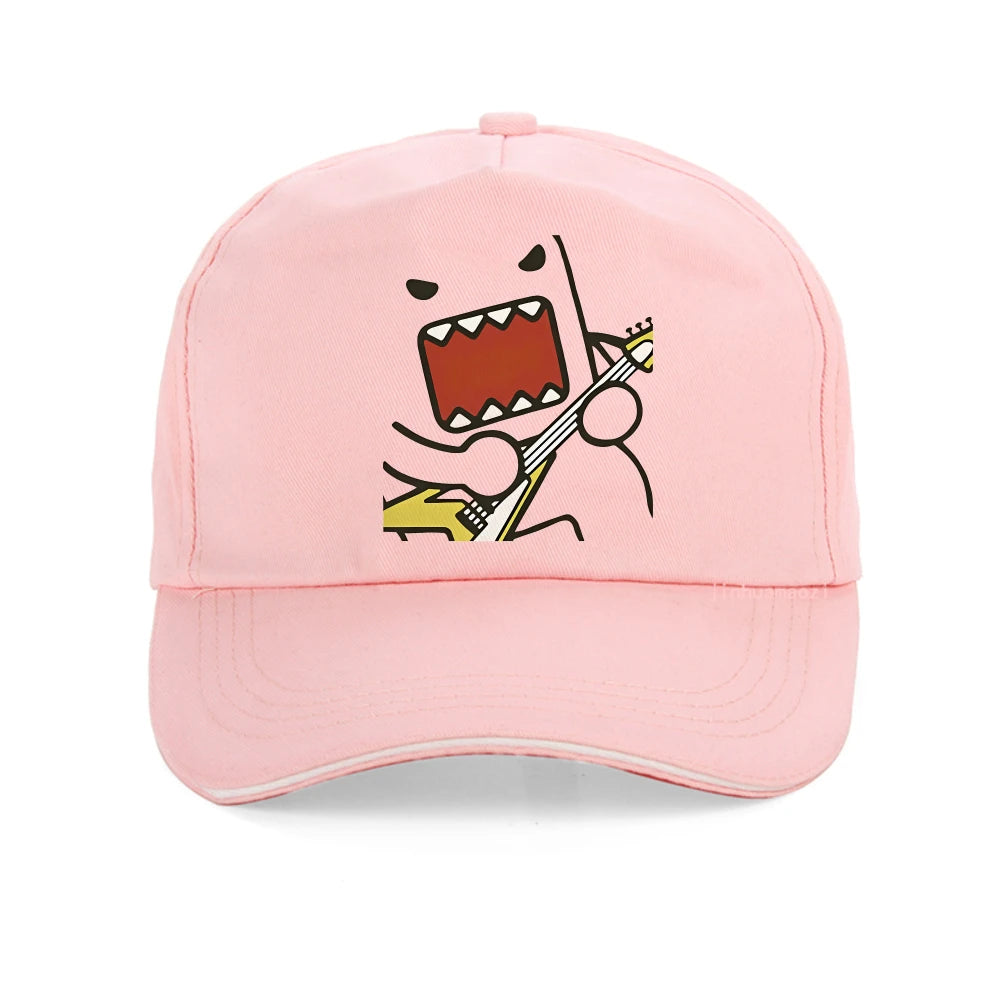 Epic Face Domo Kun Funny Meme Baseball Caps Men Women Summer sun hat Fashion High Quality outdoor Breathable sports hat