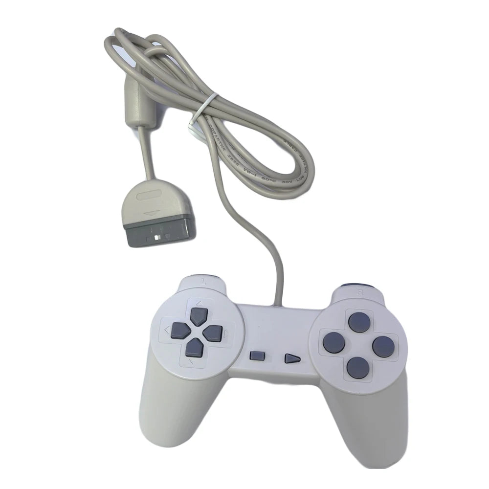 Classic Game Controller for PS1 for PlayStation1 game controller  wired gamepad white Colour