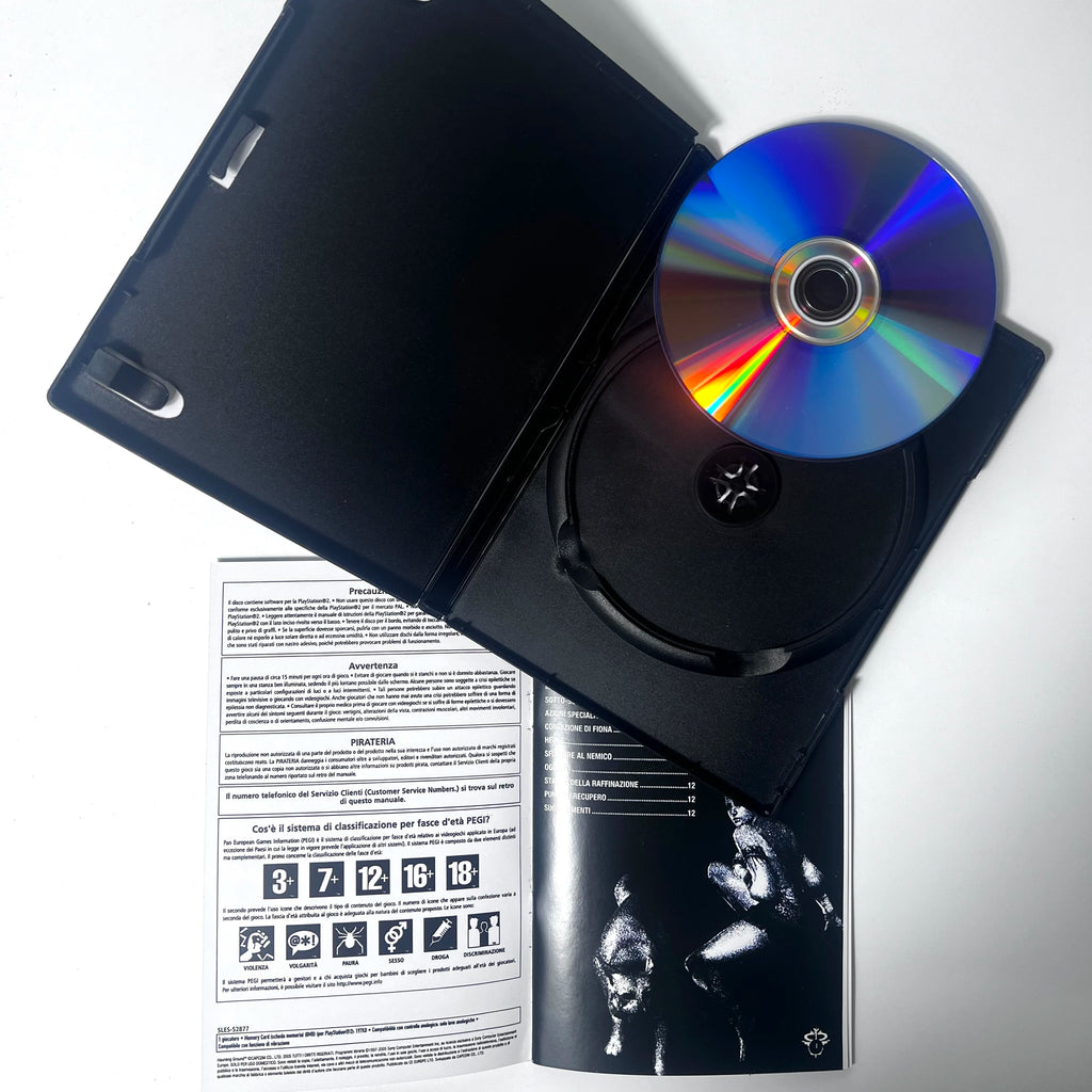 PS 2 Haunting Ground With Manual Copy CD Disc Digital burning disc Retro Video Game For direct reading Unlock Console Station