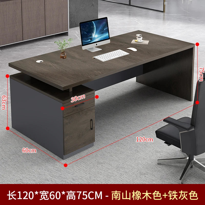 Bedroom Modern Office Desk Design Storage Luxury Fashionable Office Desk Classic Working Biurko Do Komputera Home Accessories
