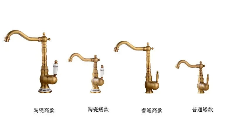 Household bathroom, washbasin, countertop basin, hot and cold rotating faucet