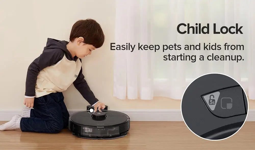 Housing Appliances Light 3-In-1 Combo Navigation Function Essential Part Replacement Strong Self Cleaning Vacuum Robot