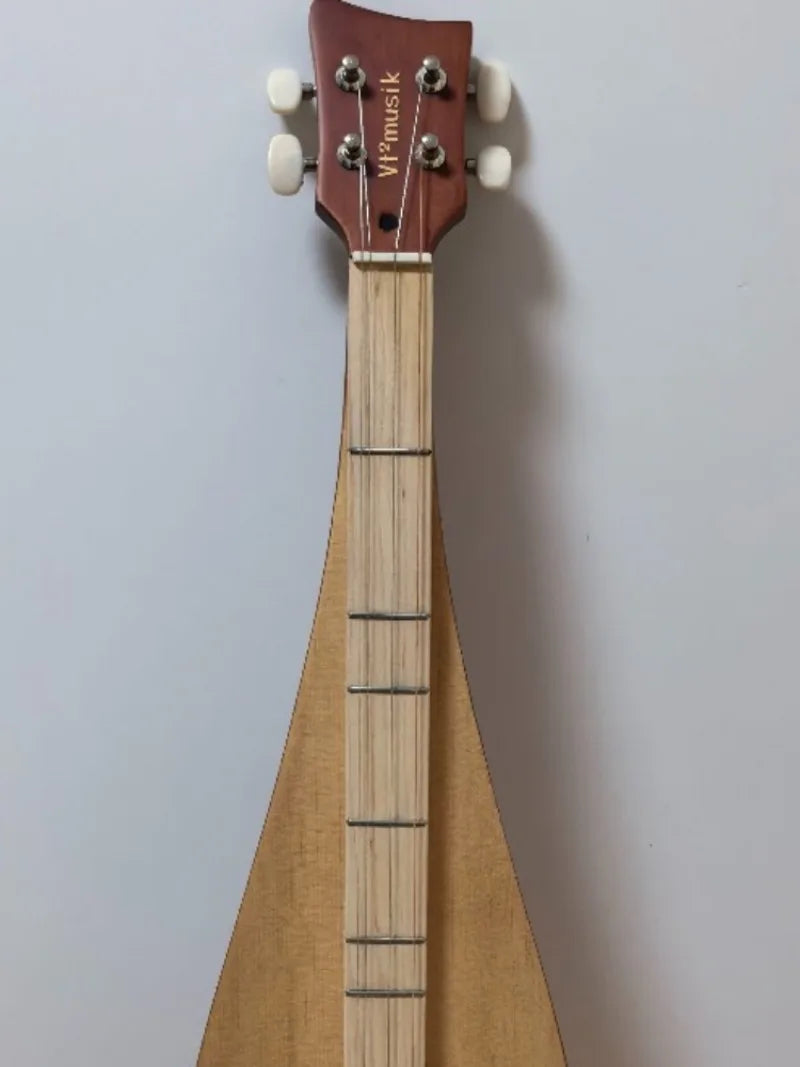 American 4stringed Instrument Dulcimer Easy Learn Niche Guitar Playing Singing Musical Instruments Accompaniment Accessories