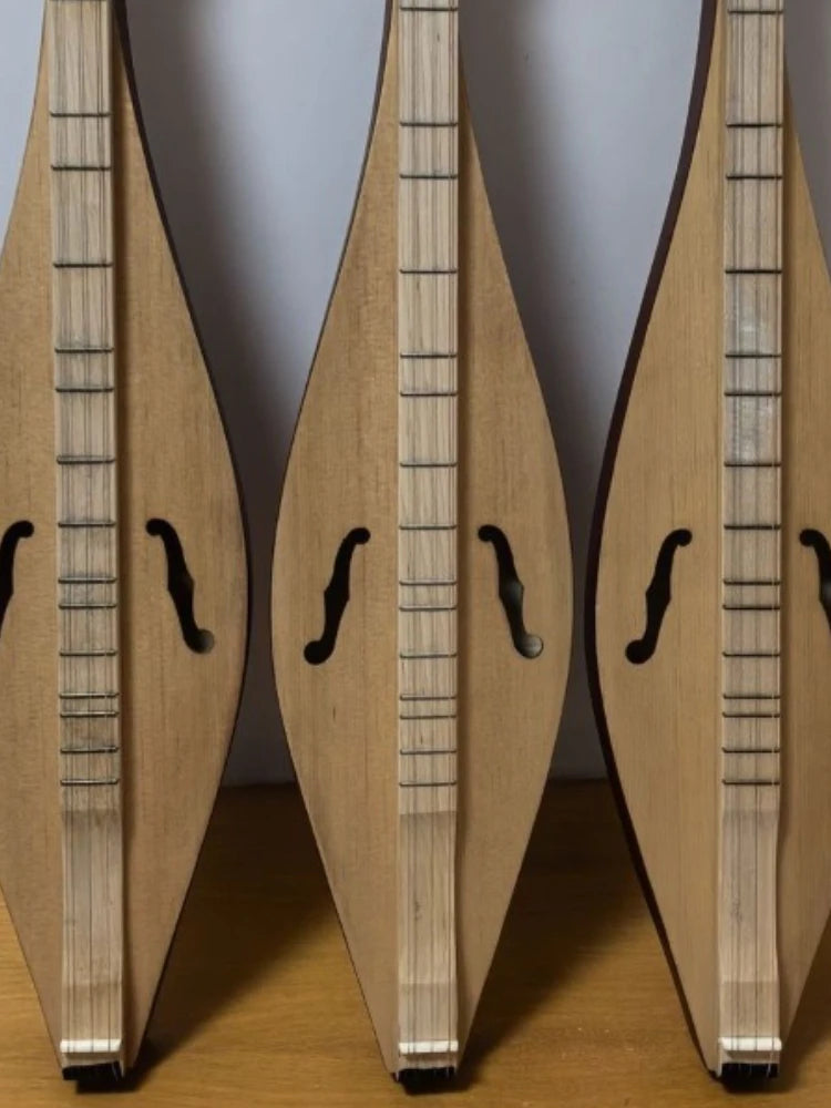 American 4stringed Instrument Dulcimer Easy Learn Niche Guitar Playing Singing Musical Instruments Accompaniment Accessories