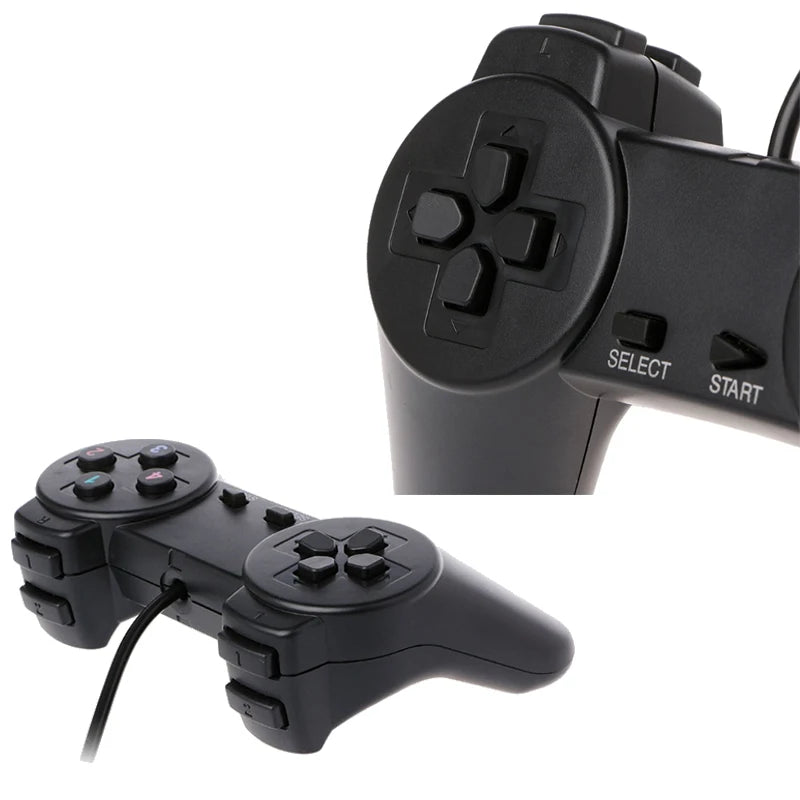 1.5m USB Wired PS1 Classic Gamepads PC Game Controller Computer Game Gamepad