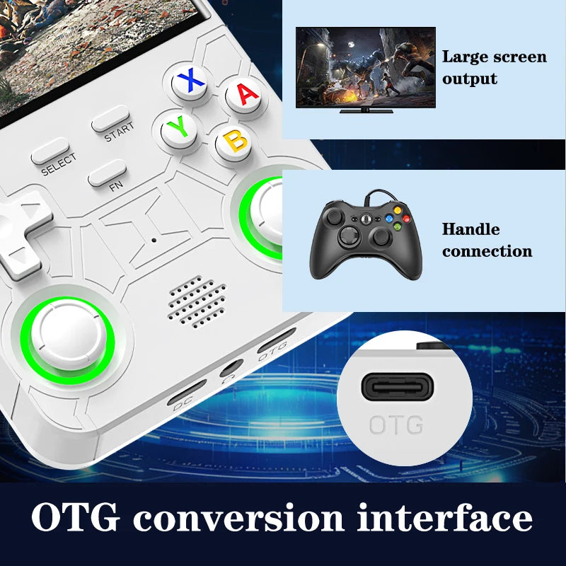 Retro nostalgic handheld game console R36 Ultra open-source Linux system 4-inch high-definition screen PSP dual joystick arcade