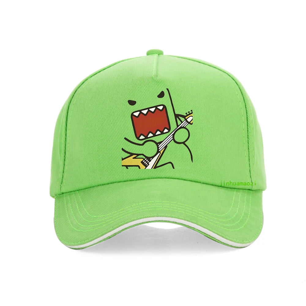 Epic Face Domo Kun Funny Meme Baseball Caps Men Women Summer sun hat Fashion High Quality outdoor Breathable sports hat