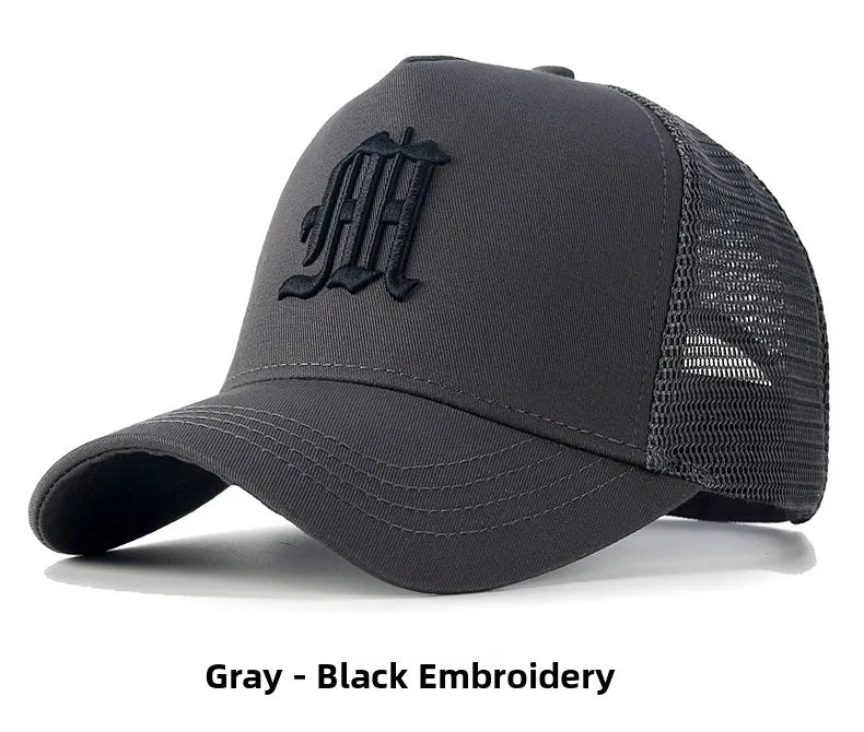 High-Crown Baseball Cap Men's Summer Faion Brand Face Slimming Hard-Top Wide-Eyelid Sun Protection Youth All Seasons Cotton...