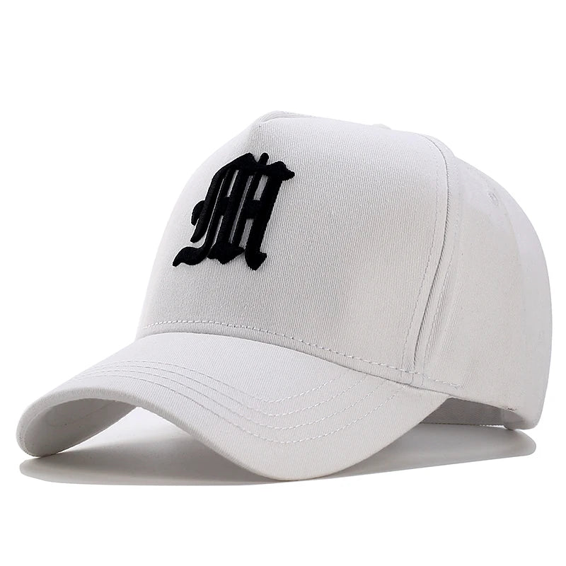 High-Crown Baseball Cap Men's Summer Faion Brand Face Slimming Hard-Top Wide-Eyelid Sun Protection Youth All Seasons Cotton...