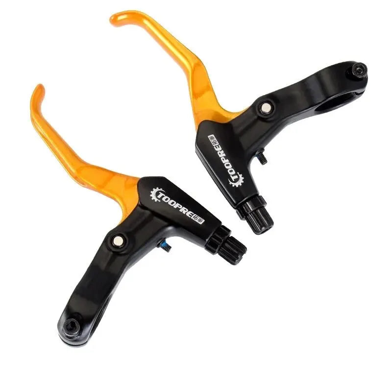 1 Pair Super Iight Aluminum Alloy Mountain Bike Brake Lever With Bell V-Brake Bicycle Parts Bicycle Accessories