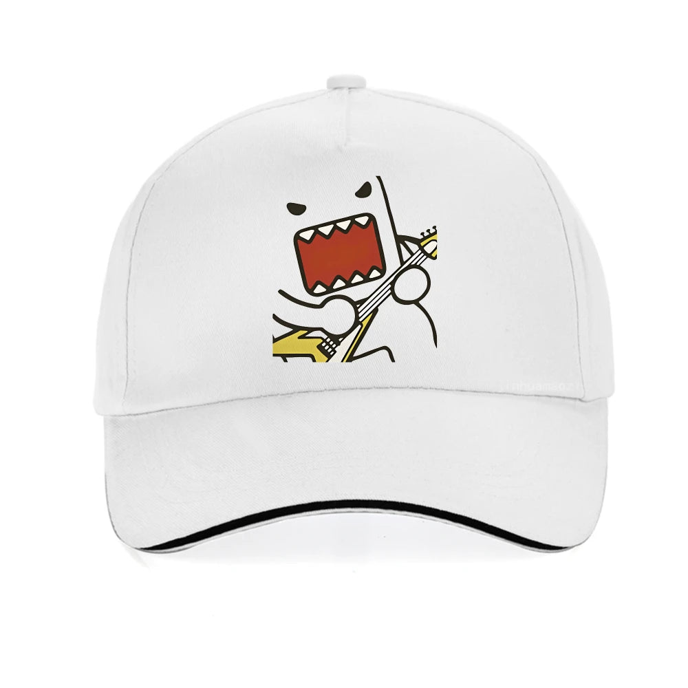 Epic Face Domo Kun Funny Meme Baseball Caps Men Women Summer sun hat Fashion High Quality outdoor Breathable sports hat