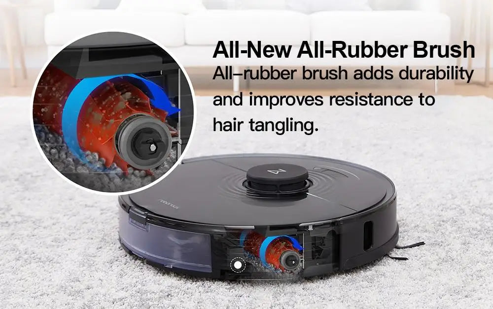 Housing Appliances Light 3-In-1 Combo Navigation Function Essential Part Replacement Strong Self Cleaning Vacuum Robot