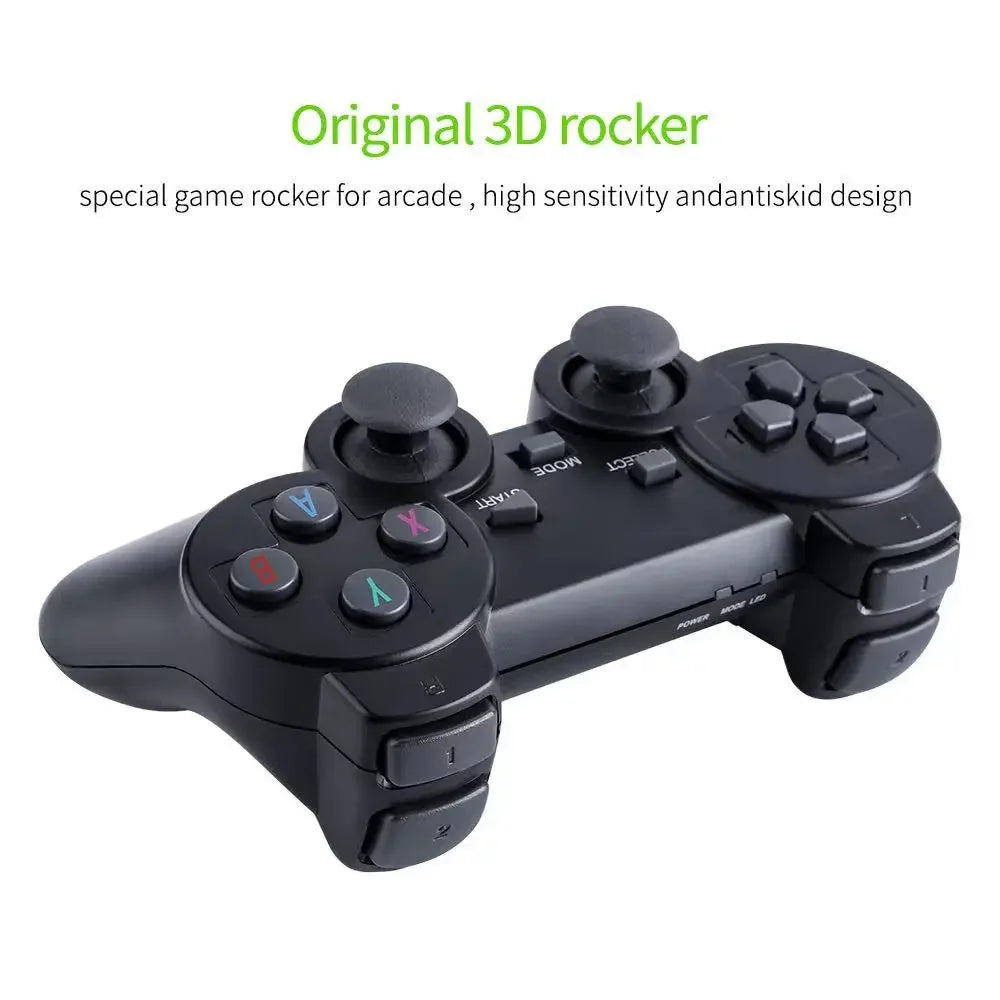 Video Game Console 2.4G Wireless Controller, 4K, 20000 Games, Retro Games for PS1/GBA Boy, Christmas Gift