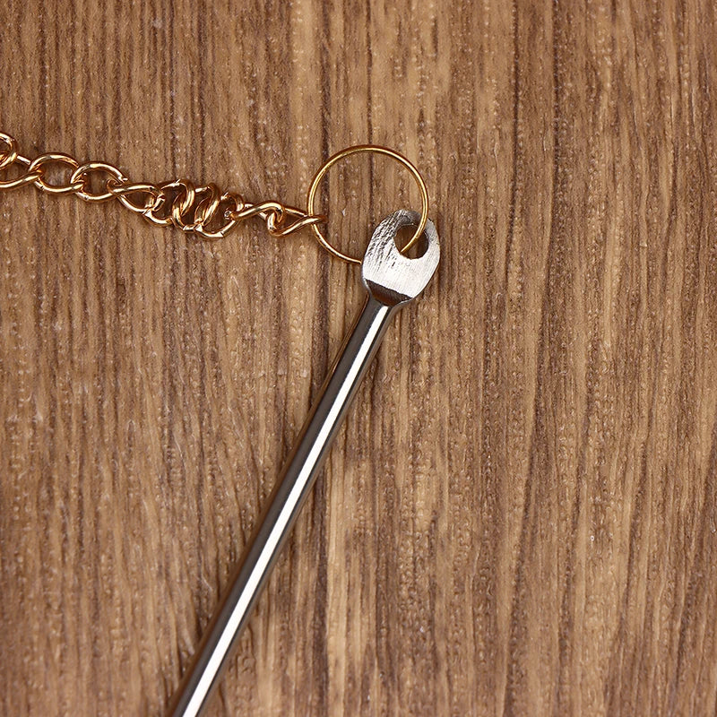 Buddhist Instruments Brass Instrument Buddha Chime Muti-Purpose Long Hand Bell For Yoga Meditation Chanting Temple Ritual