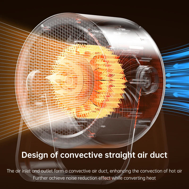 Portable Desktop Heater Electric Heater Hot Air Blower Fan Heater Mini Radiator Office Room Home Appliance Warmer Low Consumptio