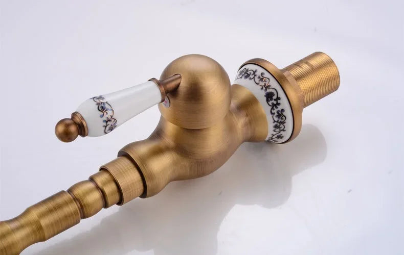 Household bathroom, washbasin, countertop basin, hot and cold rotating faucet