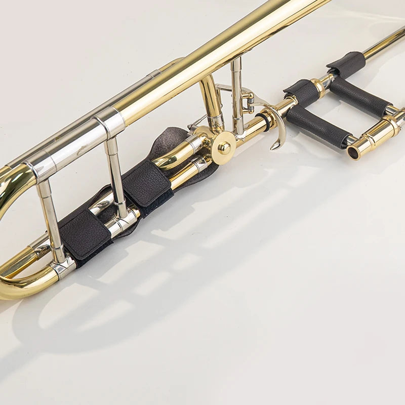 Trombone Instrument Hand Guard, Glove, Hand Rest, Pull Tube Cover, Pad, Protective Cover, Non-Slip Leather Cover, Musical Instrument Accessories