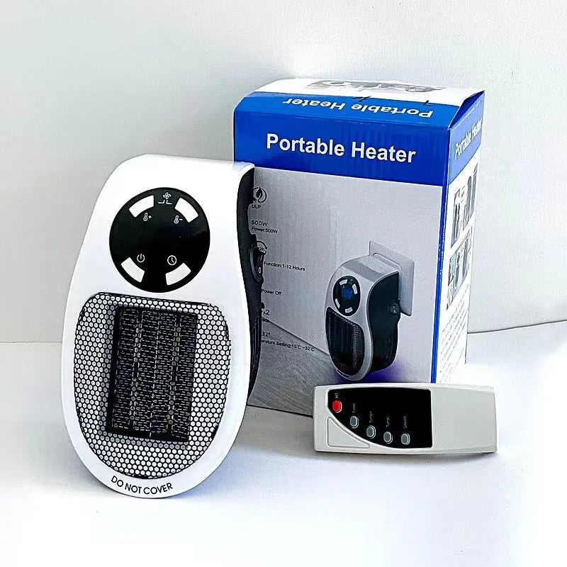 HOMFISH Heater Electric Heater Convenient Room Heater Heating Warm Air Blower Wall Mounted Winter Warmer Machine Home Appliance