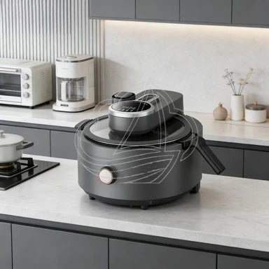 Household Fully Automatic smart Cooking Steaming Appliance with Electric Cooking Pot