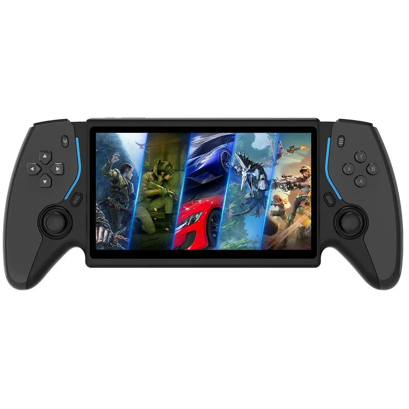 New PS5 7.0 Inch 64G Open Source System Dual Controller Handheld Game Console For PSP Street Fighter Competition